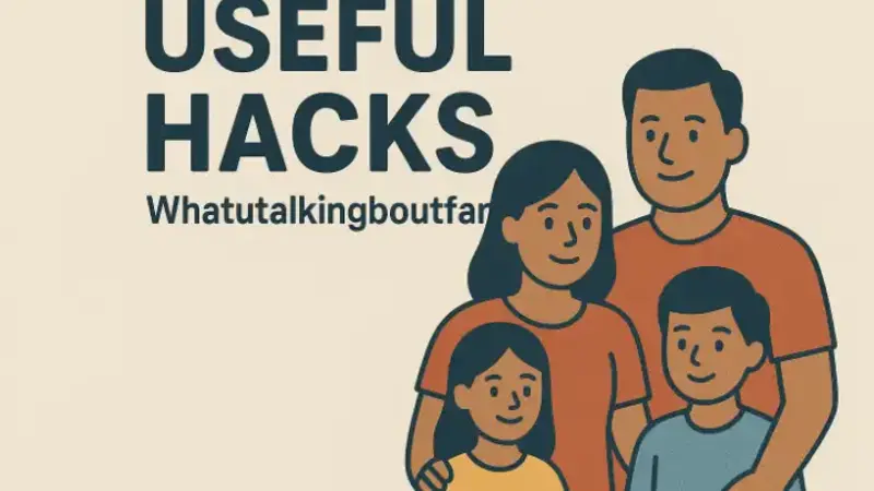 Useful Hacks Whatutalkingboutfamily
