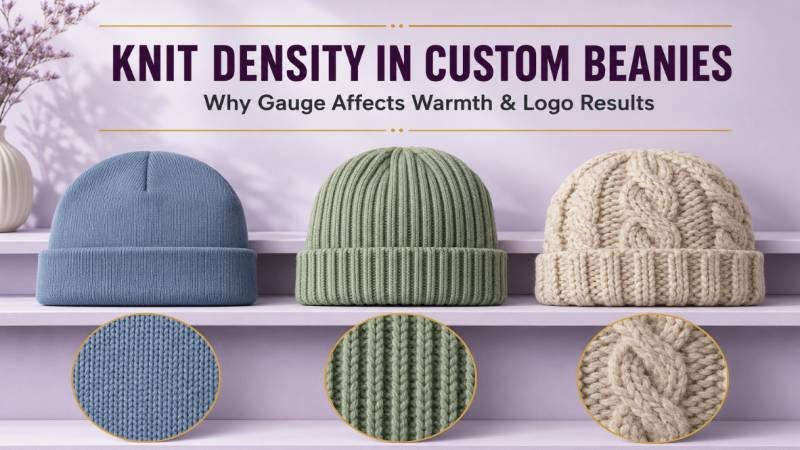 Knit Density in Custom Beanies: Why Gauge Affects Warmth and Logo Results
